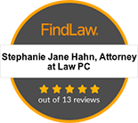 FindLaw | Stephanie Jane Hahn, Attorney at Law PC | 5 stars out of 13 reviews