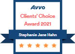 Avvo Clients' Choice Award 2021 | Stephanie Jane Hahn