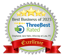 Best Business of 2023 three best rated Stephanie Jane Hahn, Attorney at Law PC excellence